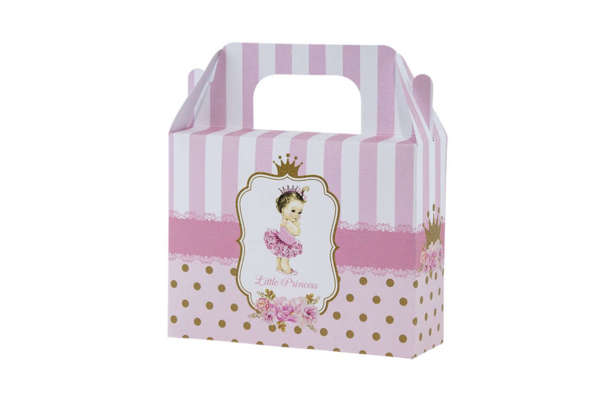 Χάρτινο κουτί  LUNCH BOX με θέμα Little Princess